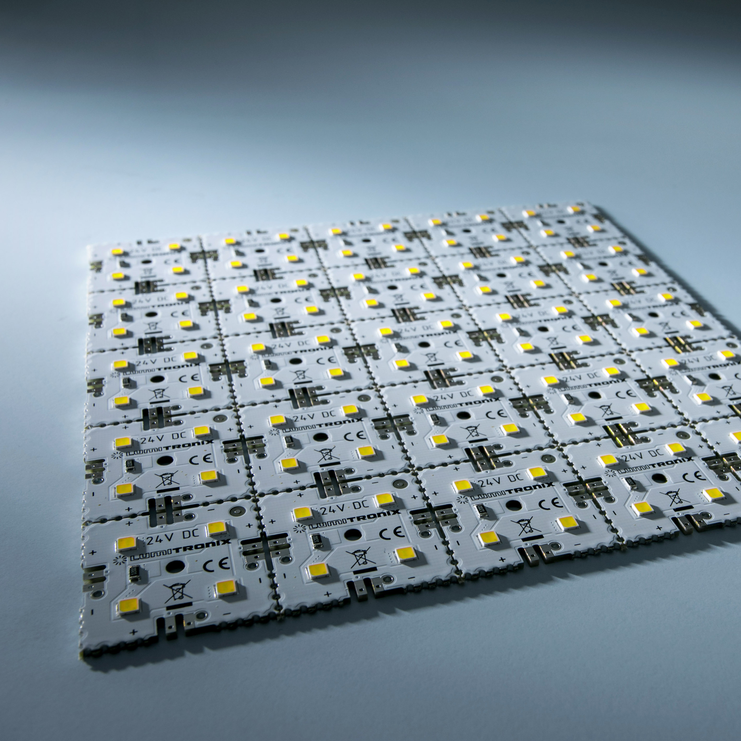 Nichia LED retroilluminazione Modulo Matrix Mini 25 segmenti (5x5) 100 LED 24V Bianco 4000K 4000K 12W 1885lm