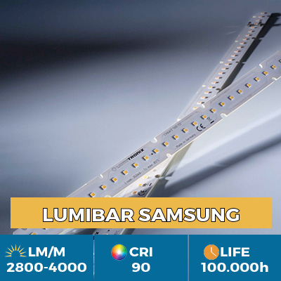 Moduli LED LinearZ Professional LinearZ, Plug & Play Zhaga, flusso luminoso fino a 4100 lm / m