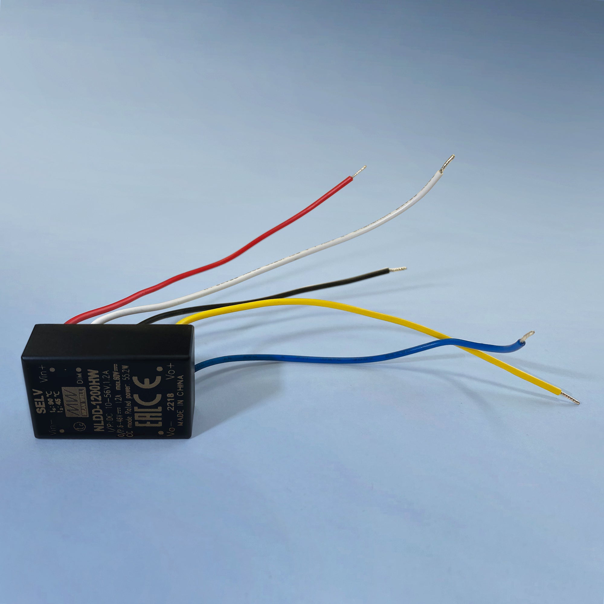 Constant Current LED Driver Mean Well NLDD-1200HW 1200mA 10-56VDC to 6-46VDC PWM Remote On/Off