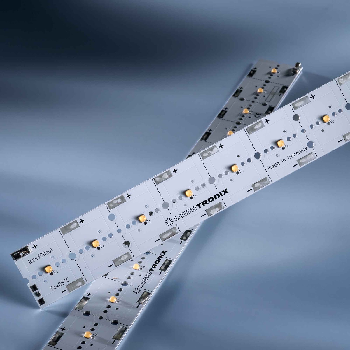 Barra di potenza configurabile Nichia LED Modulo in alluminio bianco CRI 70-90 1800-6500K Alta potenza 12x 3W 219 LED 700mA 29cm (fino a 15000lm/m)