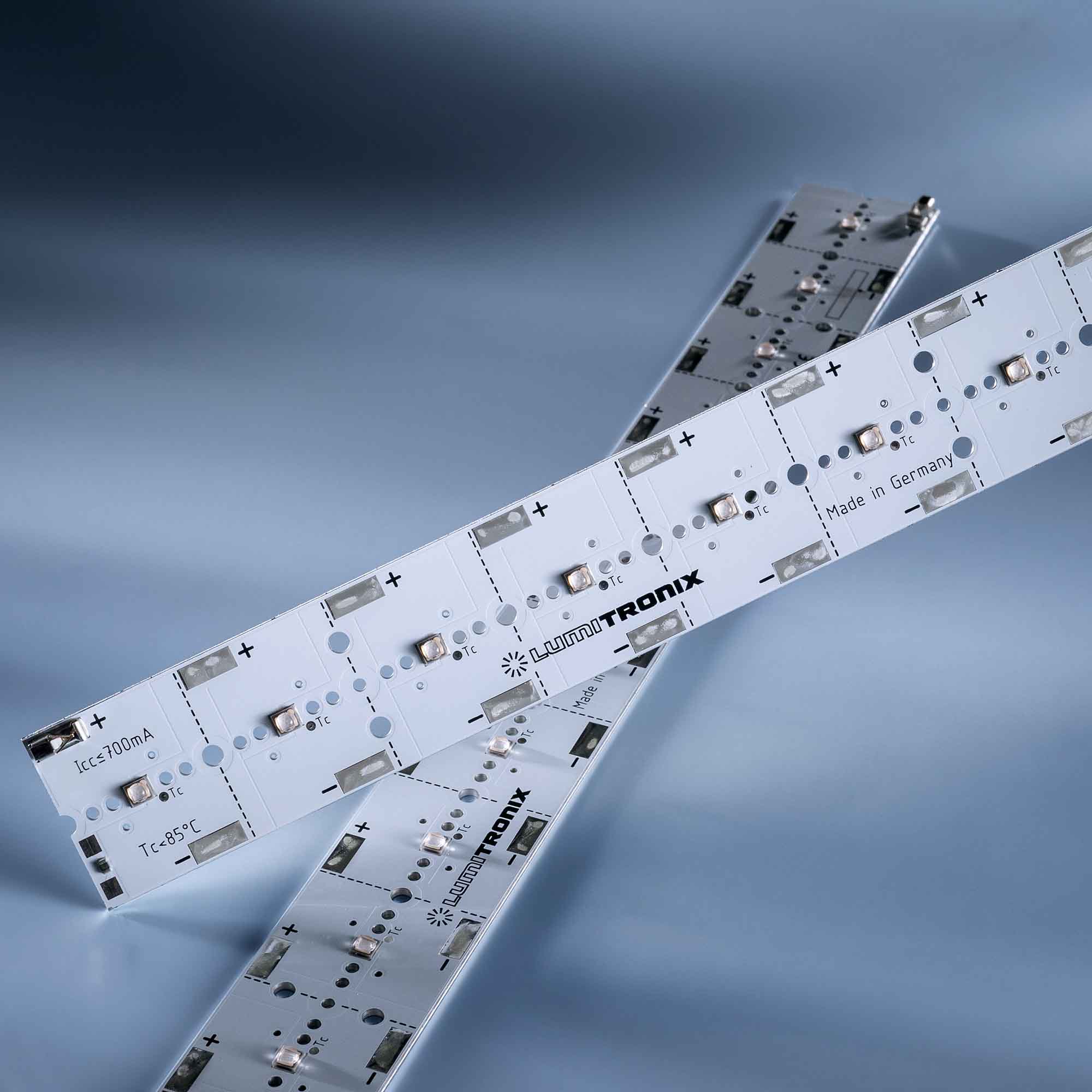 PowerBar V3 LED Modulo in alluminio UV 405nm 700mA 12x Nichia 119 LED 29cm