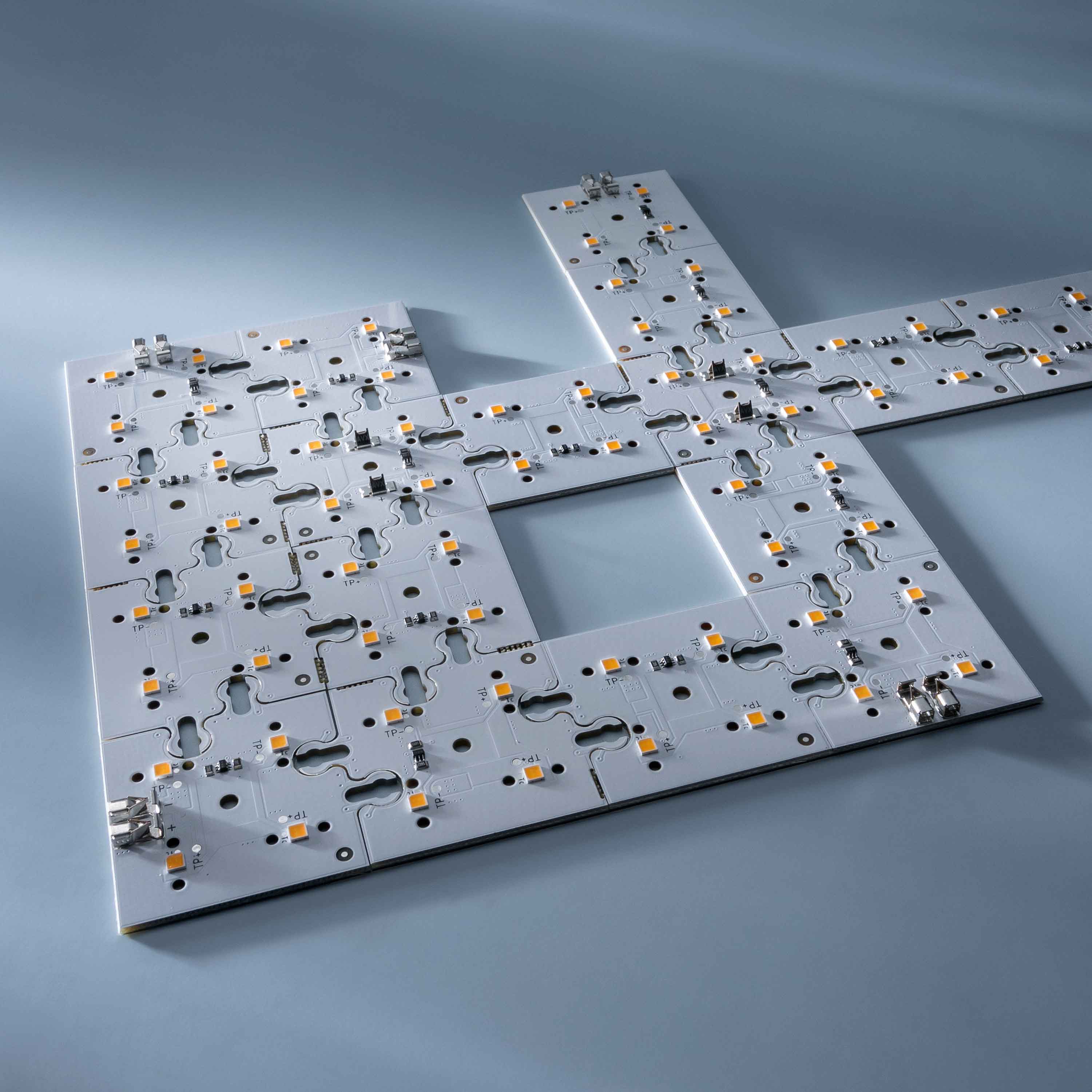 ConextMatrix Modulo alimentatore 4 LED bianco caldo 4x4 cm 24V CRI 90 118lm 0.89W