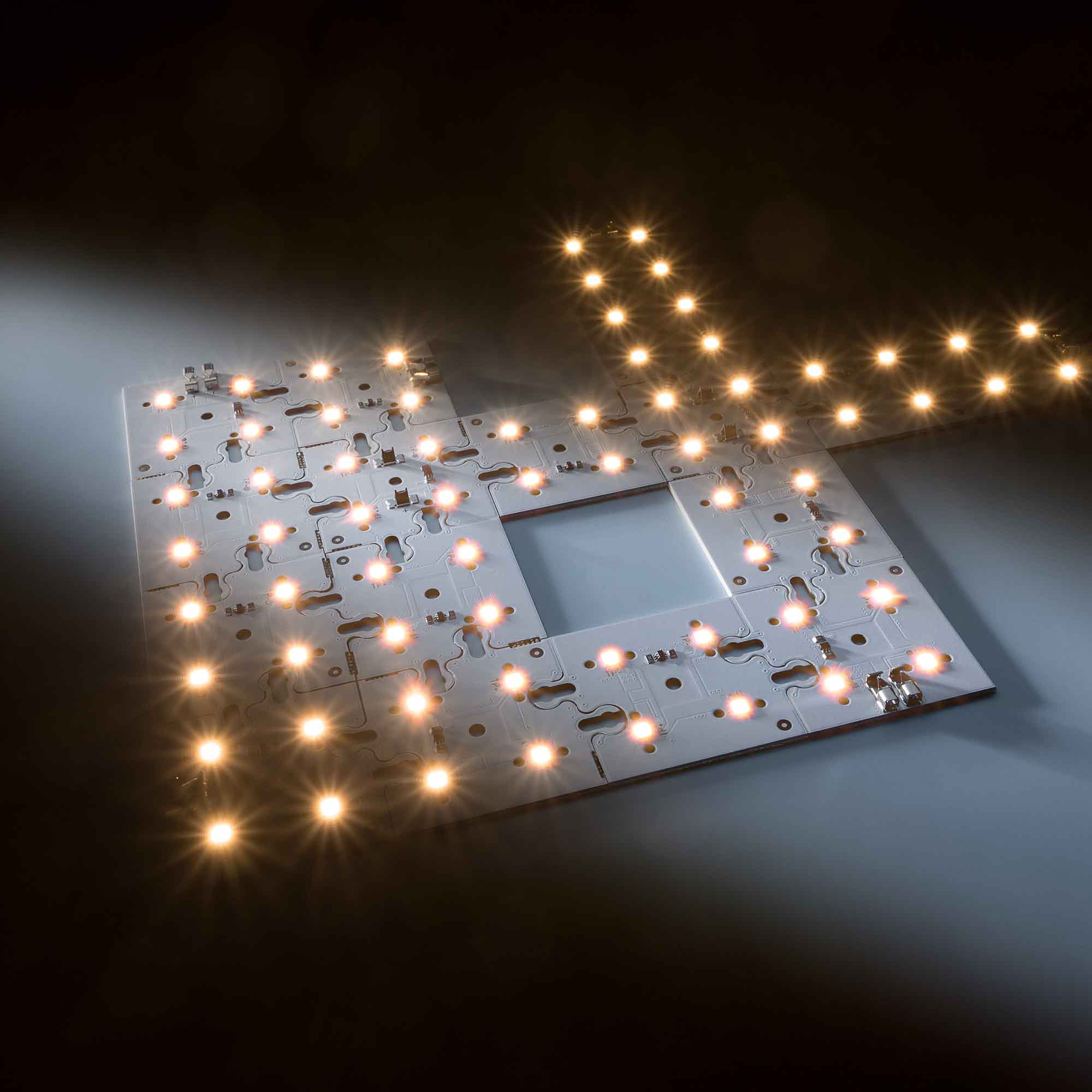 ConextMatrix Modulo alimentatore 4 LED bianco caldo 4x4 cm 24V CRI 90 118lm 0.89W