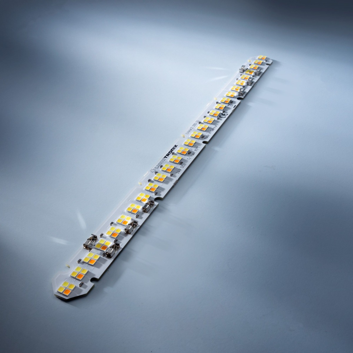 LumiBarTW-112-4098+ Nichia Dynasolis LED Strip Zhaga CRI90 white Azure+2000+4000K 1140lm 24V 112 LEDs 28cm module (4000lm/m 23W/m)