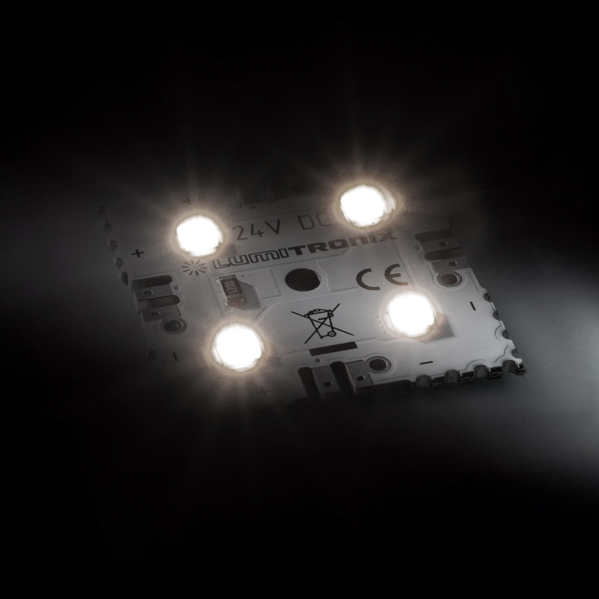 Modulo retroilluminazione Nichia Matrix Mini 1 segmento 4 LED 24V Bianco 4000K 0.48W 75lm