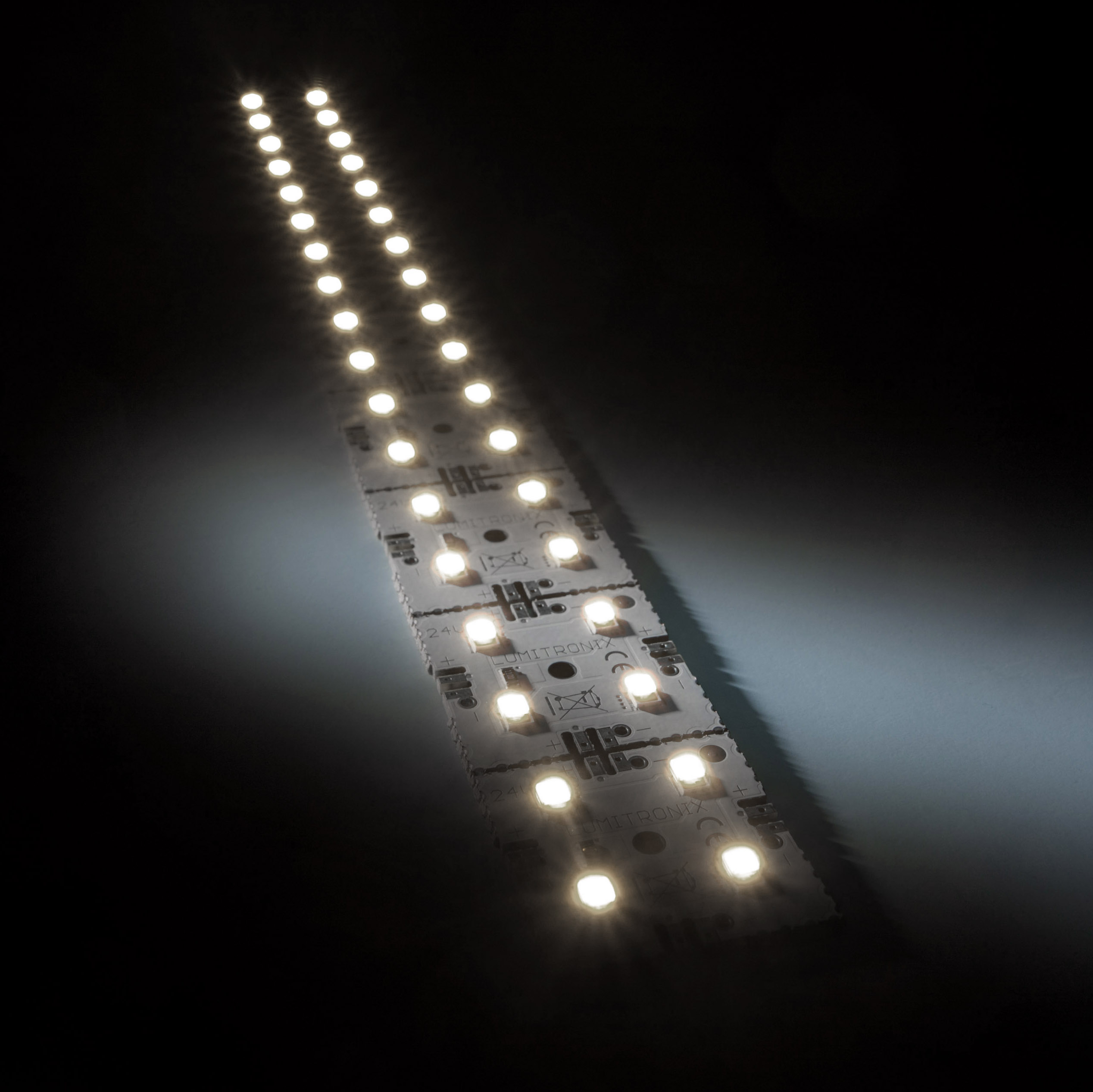 Modulo retroilluminazione Nichia Matrix Mini 9 segmenti (9x1) 36 LED 24V Bianco 4000K 4.3W 680lm