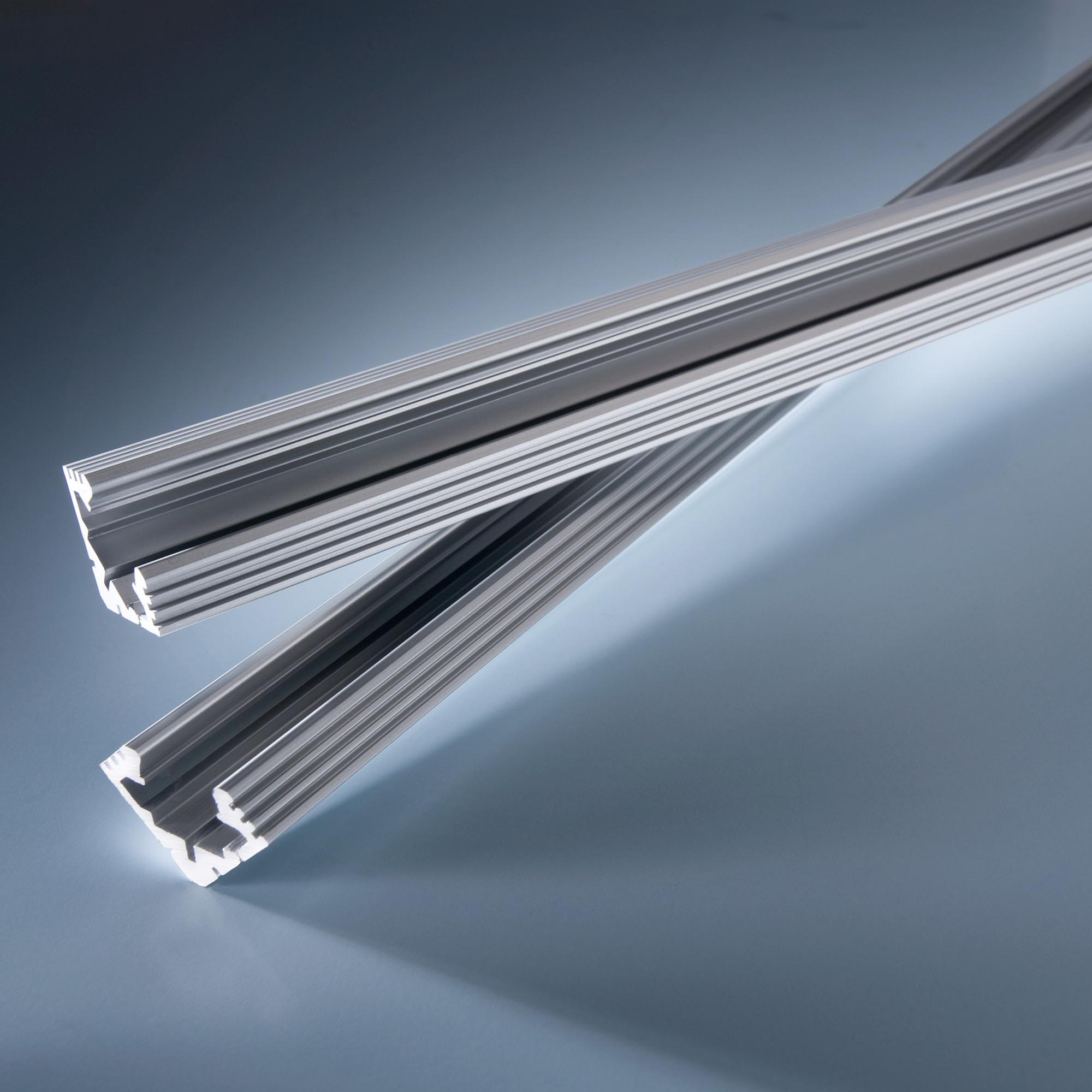 Profilo in alluminio Angolo Aluflex per strisce LED flessibili 102cm