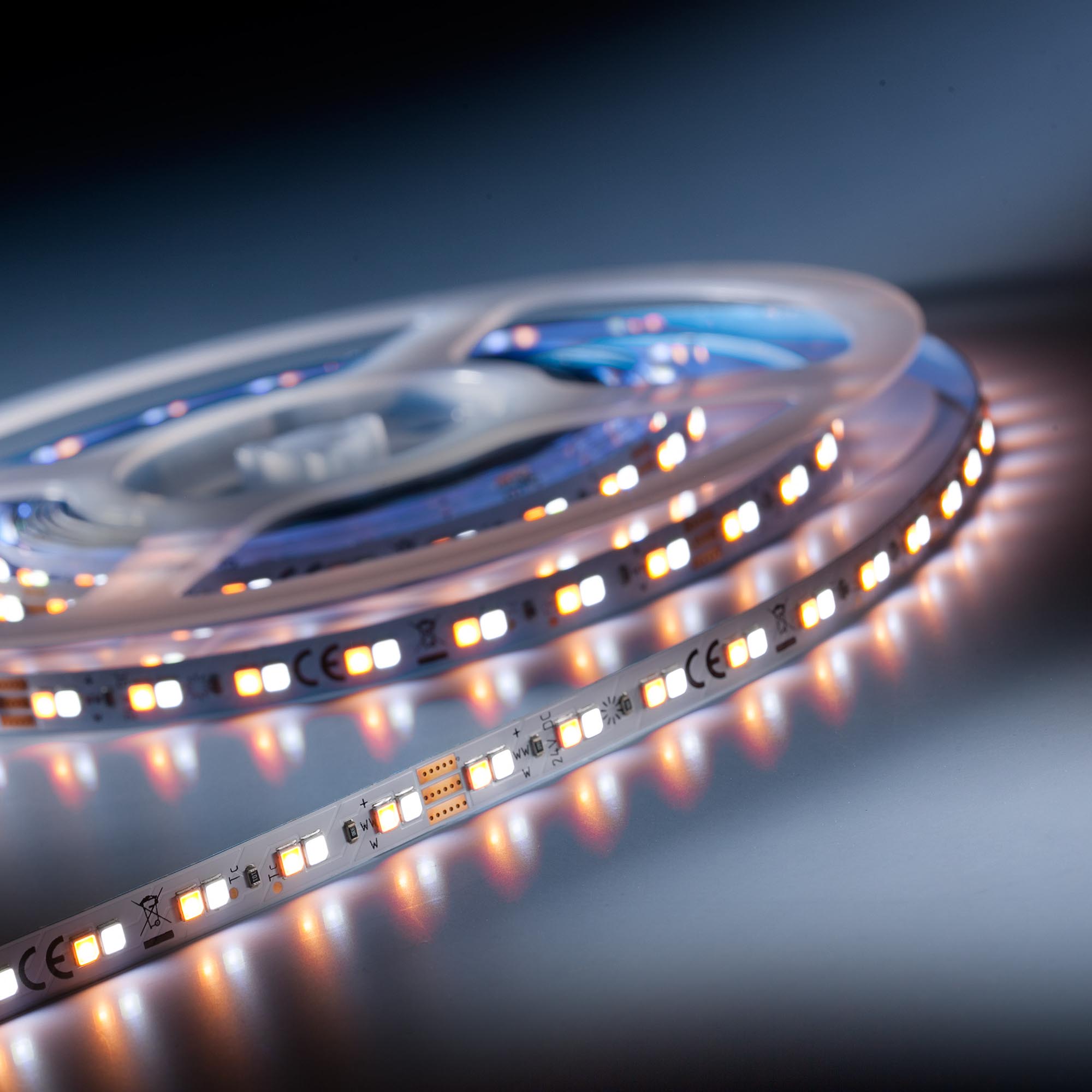 LumiFlex 700 Nichia Striscia LED TW 2000-6500K 6980lm 24V 140 LED/m 5m bobina (2270lm/m e 96W/m)