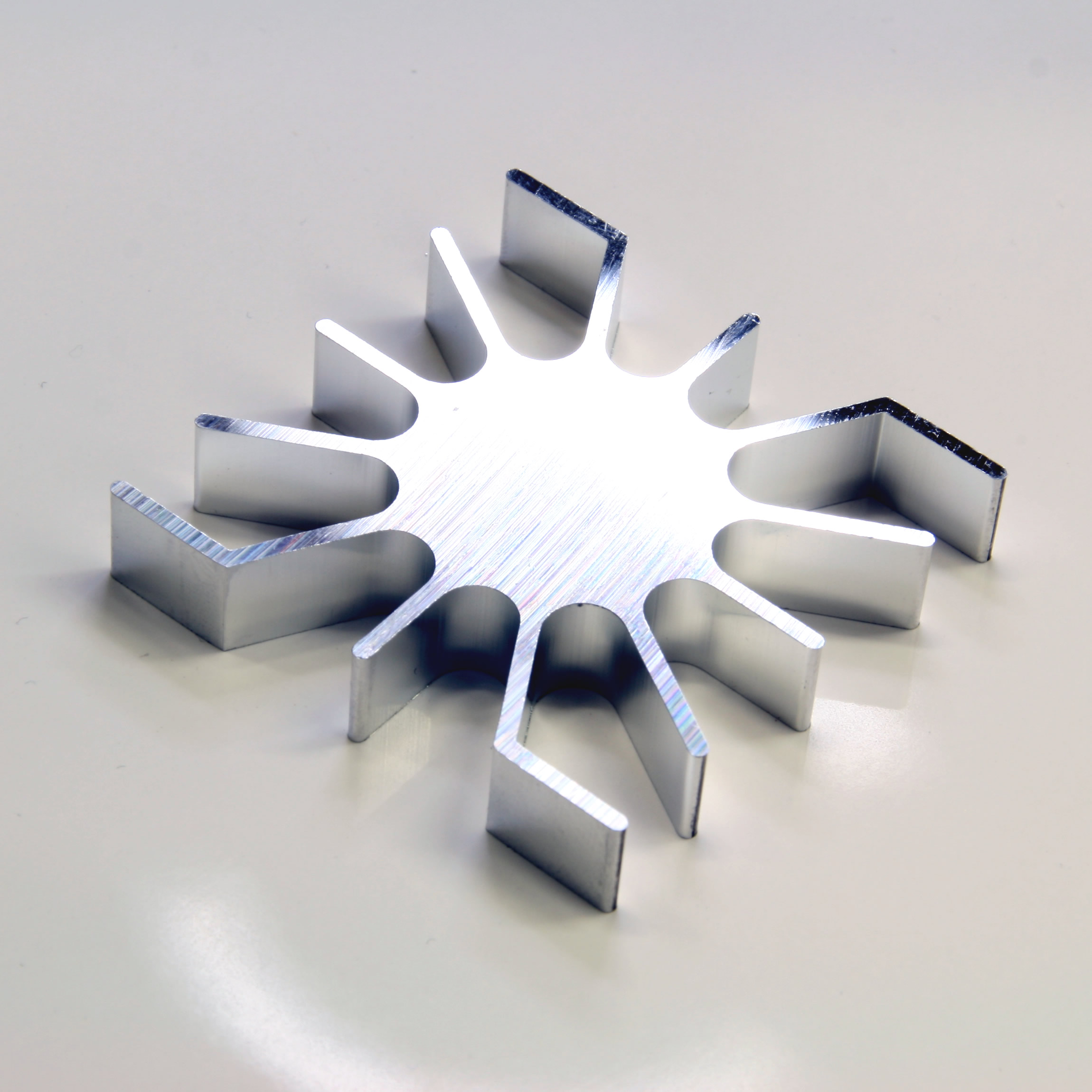 Dissipatore 51 x 51 per LED ad alta potenza max. 3 Watt