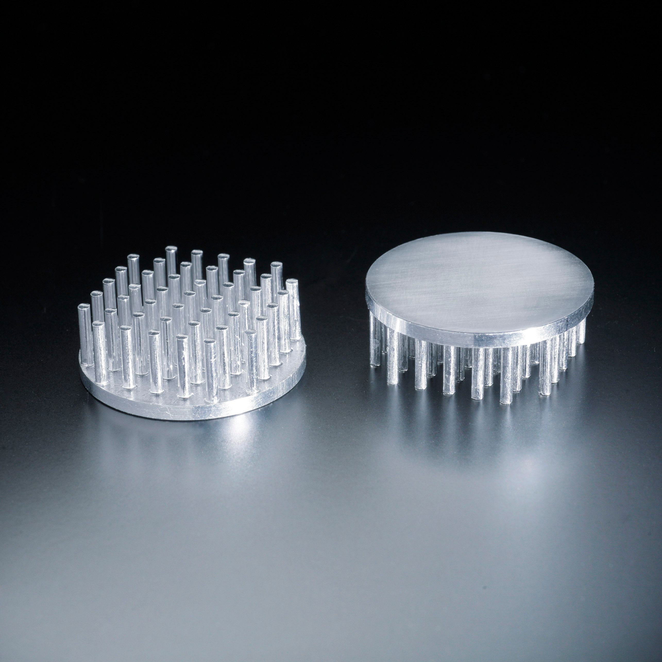 Dissipatore di calore rotondo 285 mm per un LED ad alta potenza con PCB a stella max. 3 Watt