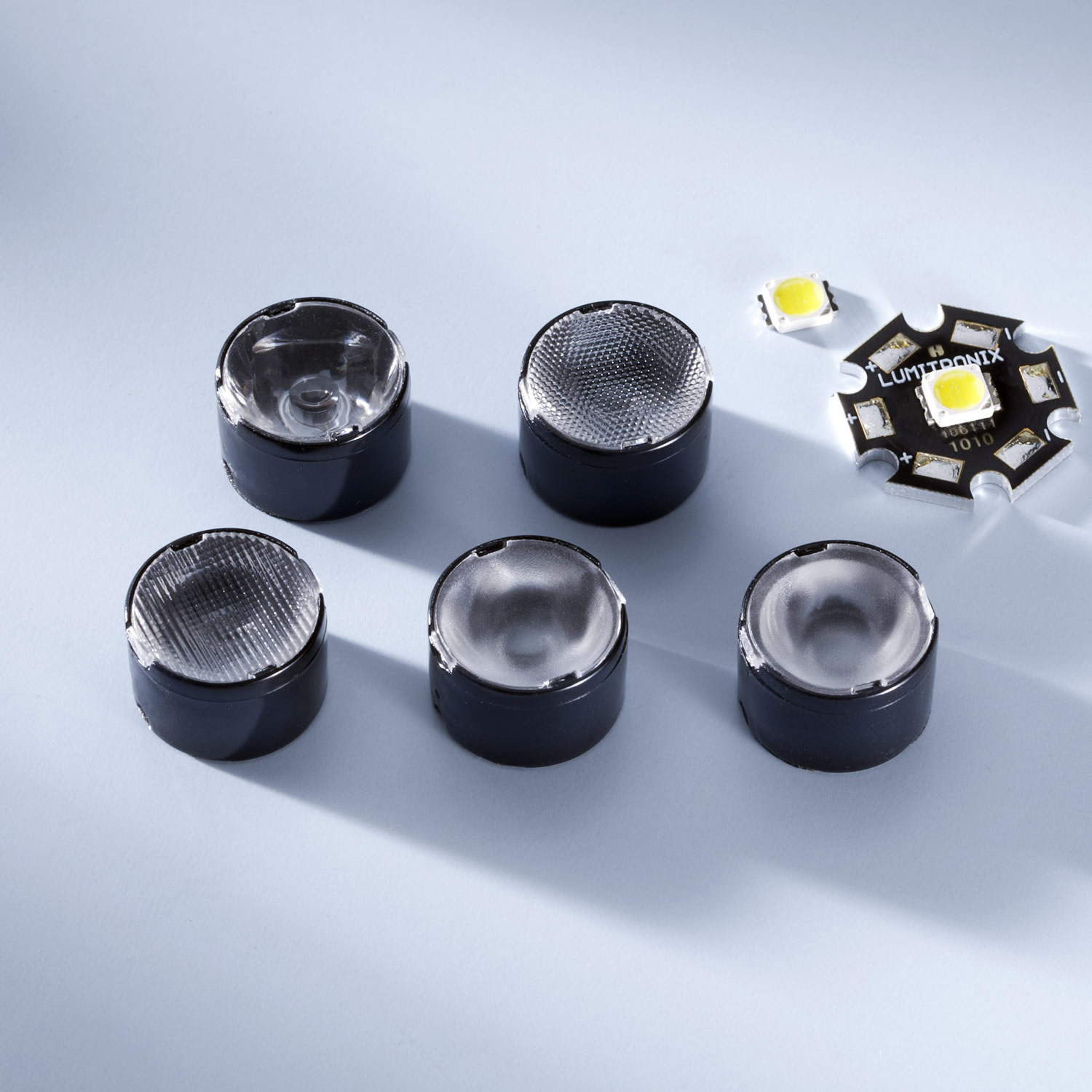 Lente Ledil 16mm per Nichia N83 & N183 Real Spot Light angolo di radiazione di radiazione 14