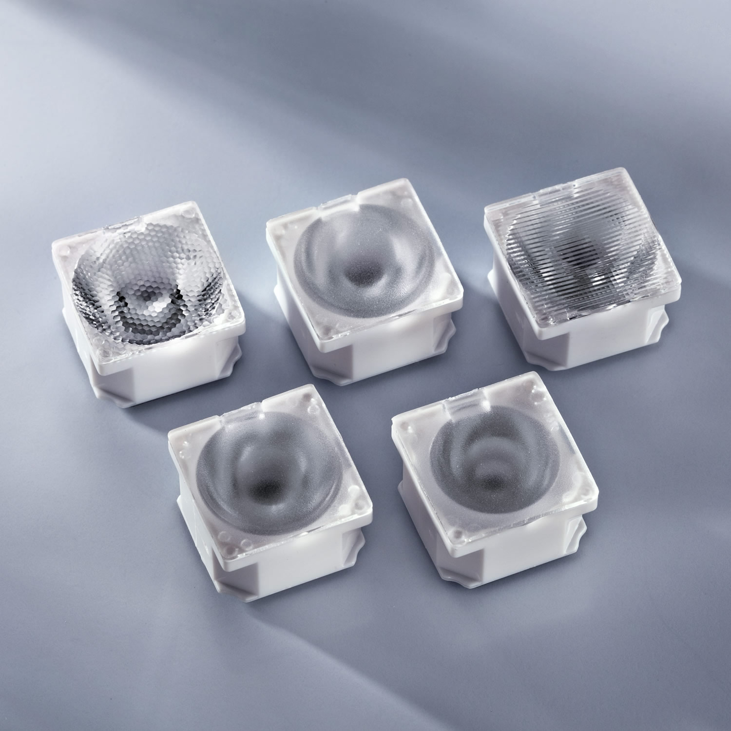 Lente Ledil 216x216mm per Nichia UV NCSU033B 25 gradi