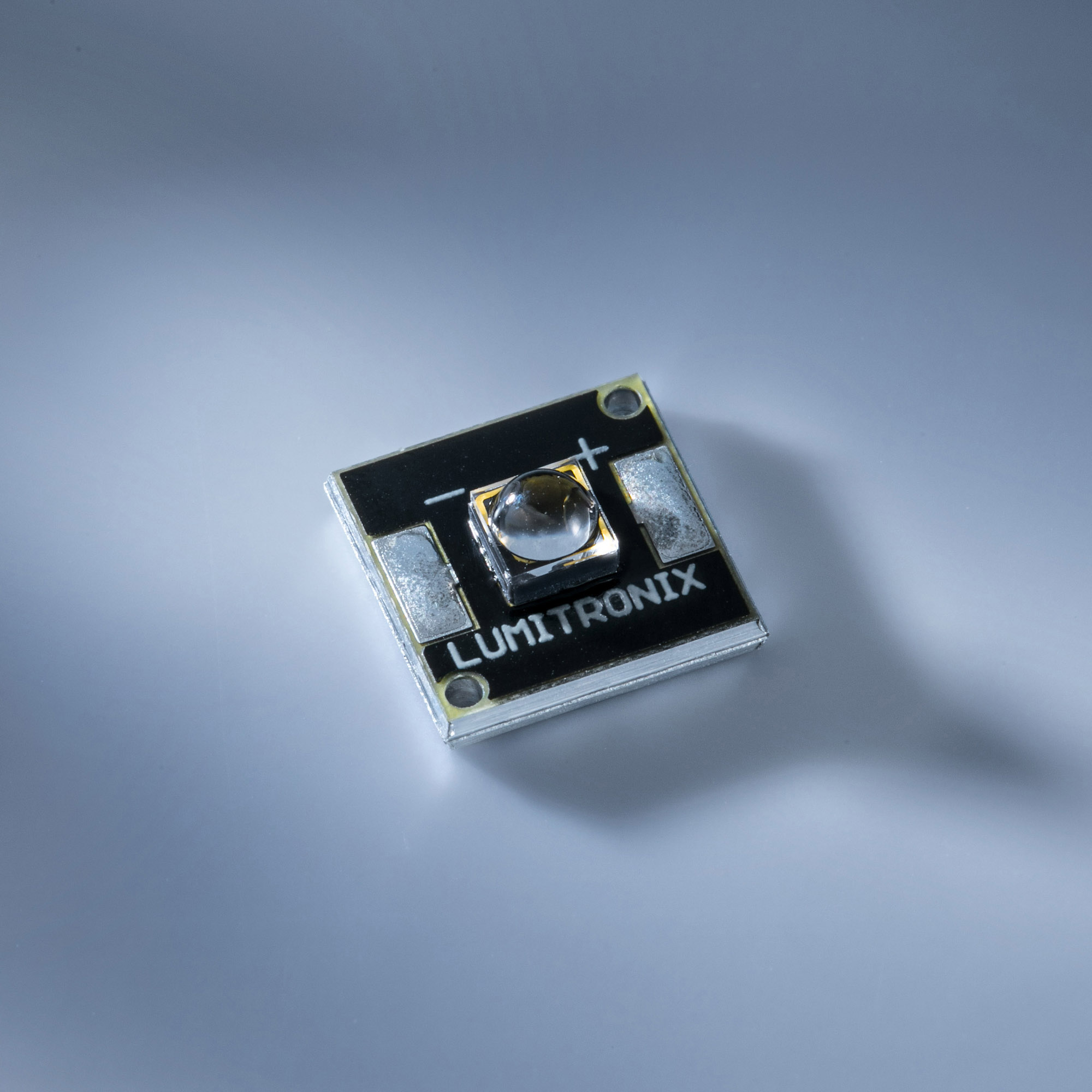 Nichia SMD LED UV NVSU233CT-D4 395nm 1650mW at 1000mA 3.85W 10x10mm PCB with 60 deg focused beam