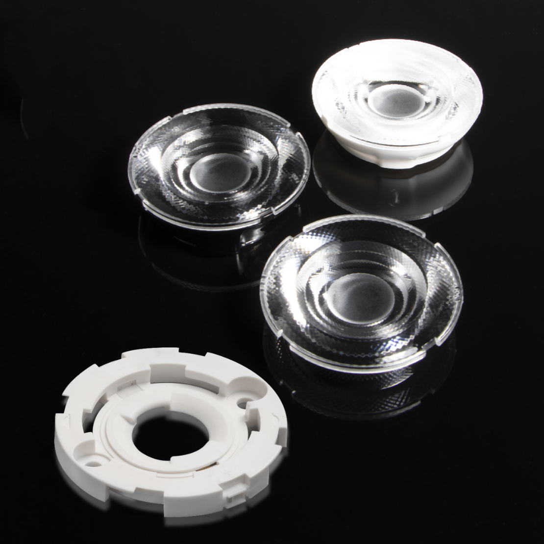 NICHIA COB Light-Engine, Square COB-S LEDs, LEDiL Optics, MechaTronix Heatsink (1000-2000lm, 2200-6500K, RA80-95)