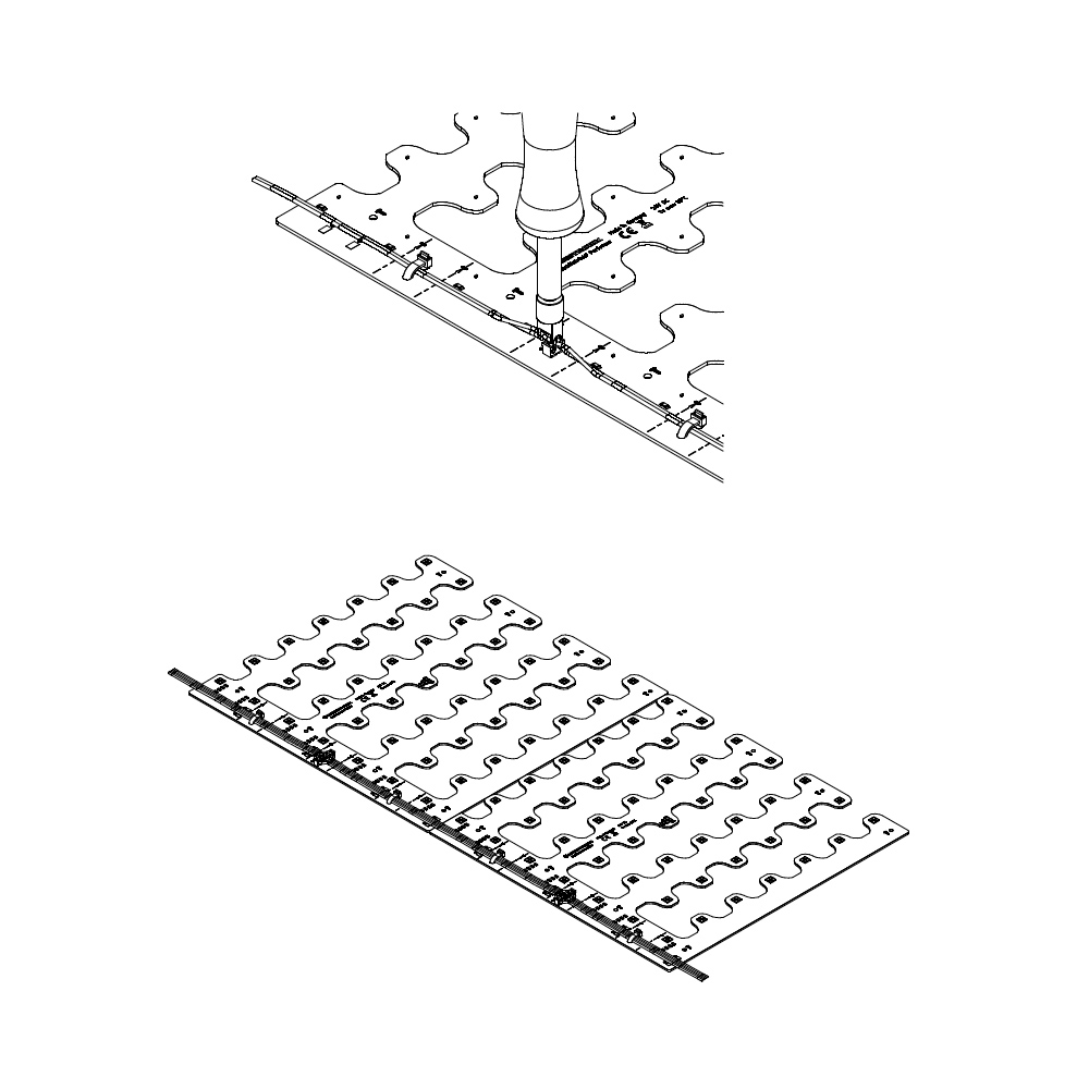 BackMatrix-49-RGBW Modulo LED Nichia configurabile a 4 canali Plug & Play, RGBW, TW, Dynasolis, modulo LED 28x28cm, Made in Germany, 24V