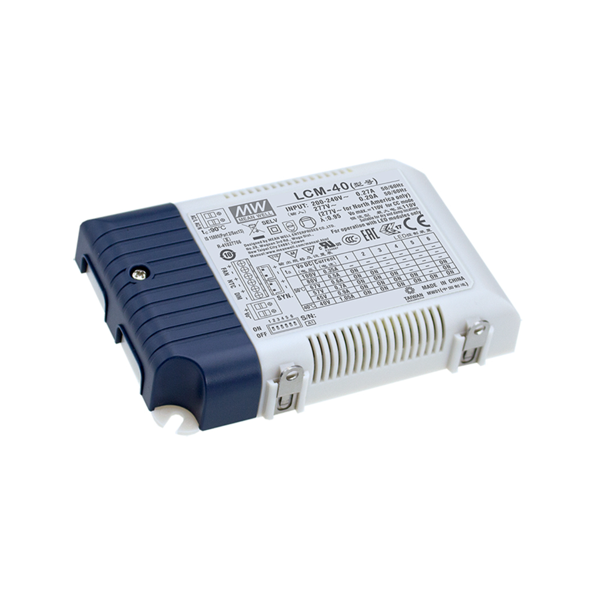 NICHIA COB Light-Engine, Square COB-S LEDs, LEDiL Optics, MechaTronix Heatsink (3000-5000lm, 2200-6500K, RA80-95)