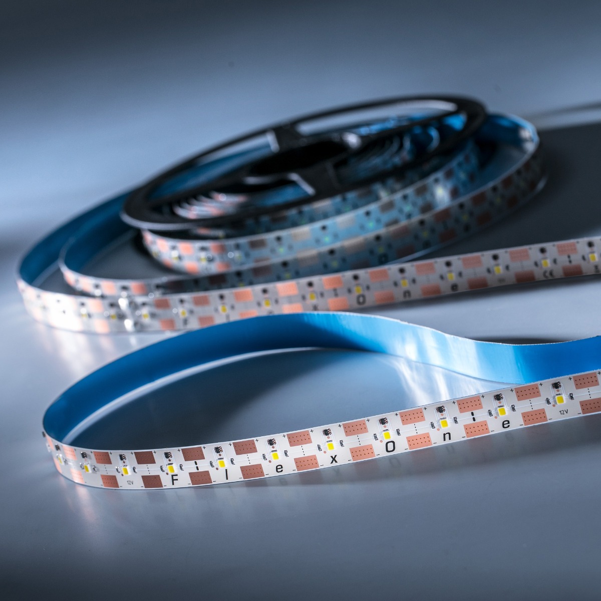 FlexOne3080 Samsung LED Strip bianco freddo 6500K 12875lm 12V 50 LEDs/m 5m reel (2575lm/m 30W/m)