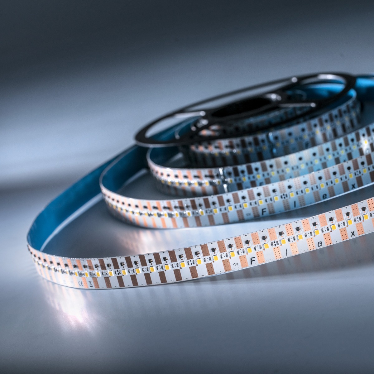 FlexOne4080 Samsung Striscia LED bianco puro 4000K 19000lm 12V 100 LED/m 5m bobina (3800lm/m 42W/m)