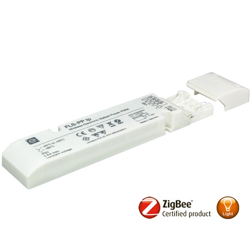 Alimentatore elettronico senza fili FLS-PP lp con interfaccia Power PWM per strisce LED/LED RGBW e RGB 24V) prodotto certificato ZigBee