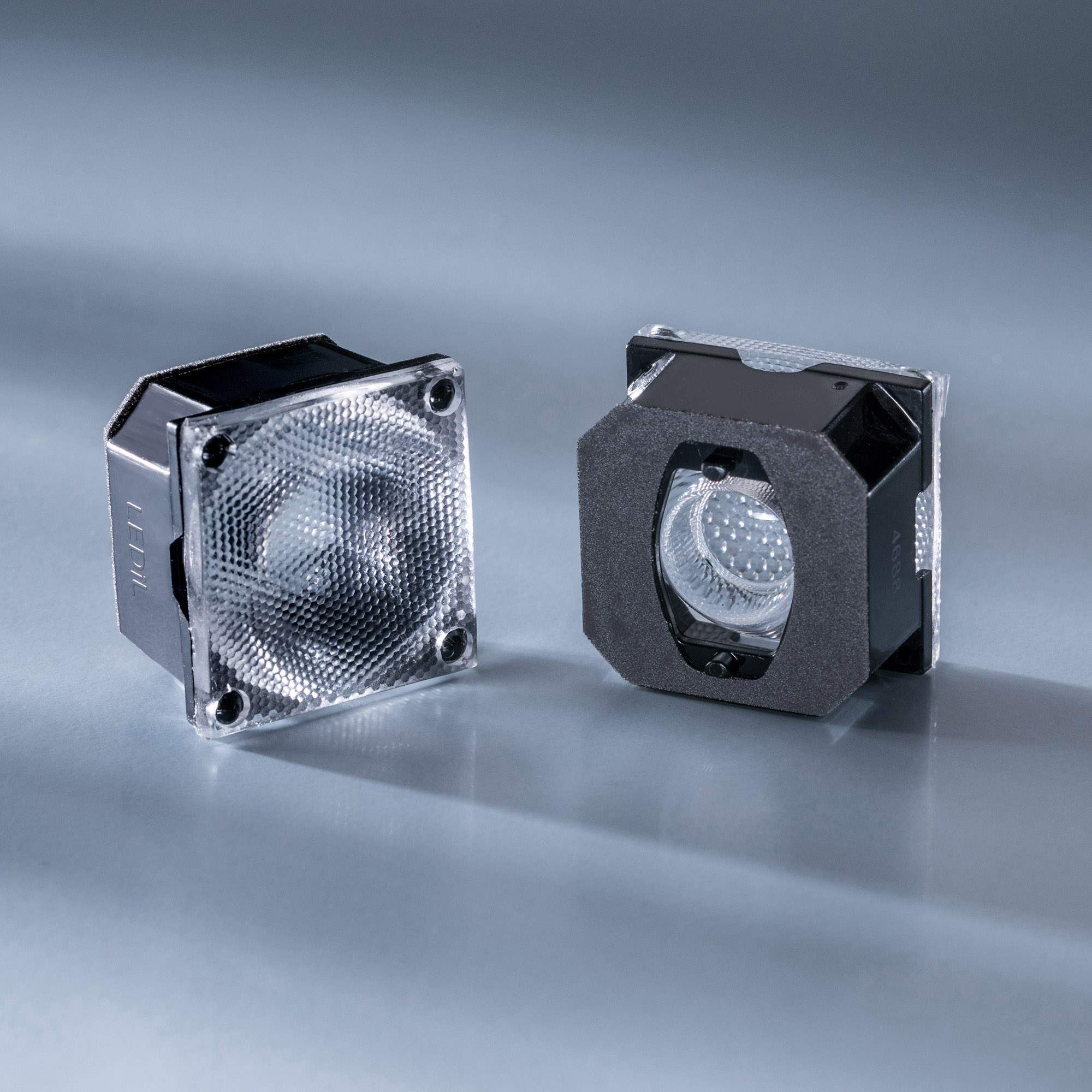 Ledil Lens FCA15008_G2-ROSE-UV-M 26 deg for Nichia UV LED NVSU233A and PowerBar V3 UV 365, 385cm