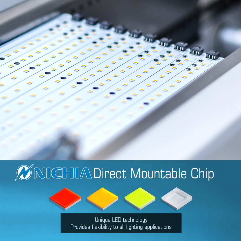 Moduli LED colorati Plug & Play Nichia CSP su misura, Made in Germany, lunghezza 150-600 mm e larghezza 5-400 mm