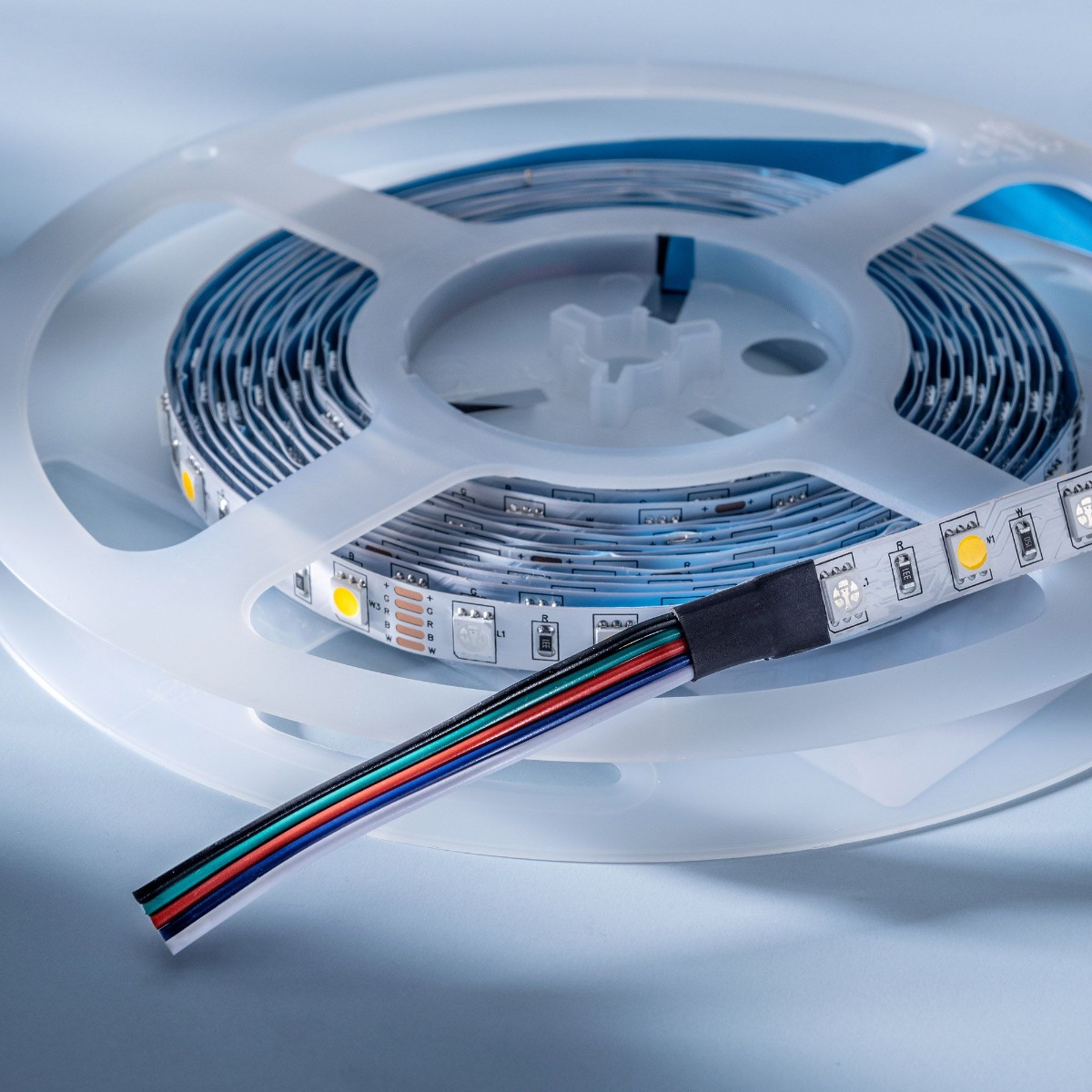 LumiFlex-RGBW-1080 ECO striscia LED RGB-Bianco CRI70+ 3000K 1000lm 12V 60 LED/m 5m bobina