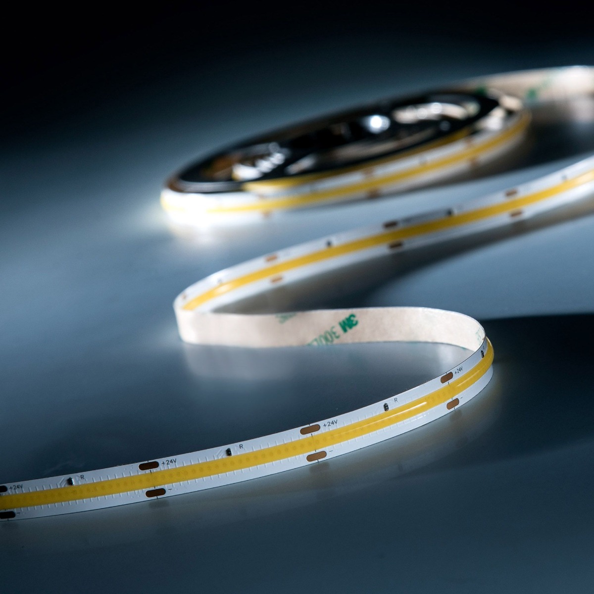 LumiFlex1080 COB LED Strip a luce continua bianco freddo CRI90 6000K 4300lm 24V 5m in bobina (860lm/m e 9W/m)