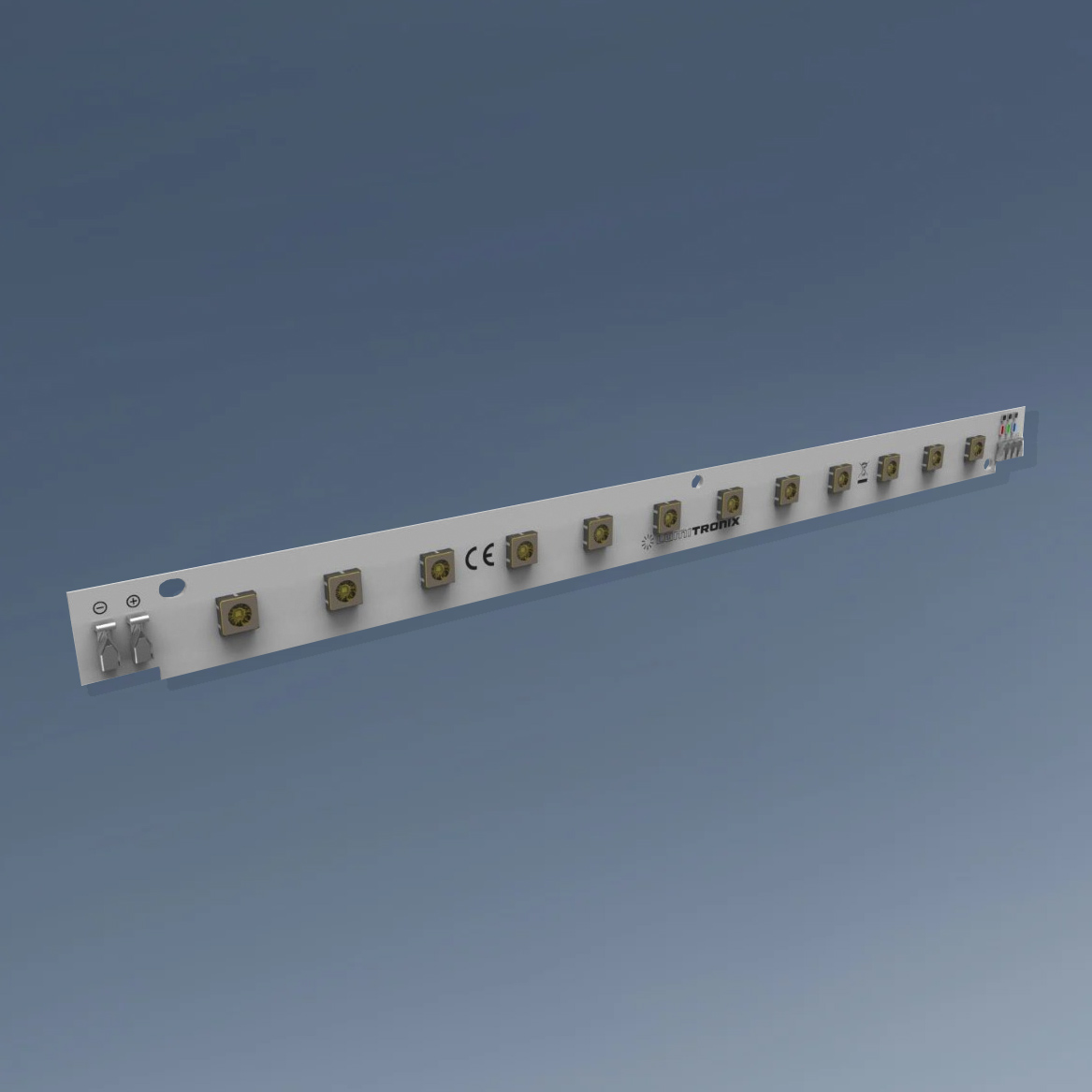 Build Your Own Viosys Violet UVC UVB Linear LED Module 12 x Viosys LEDs 275-310nm 112-264mW