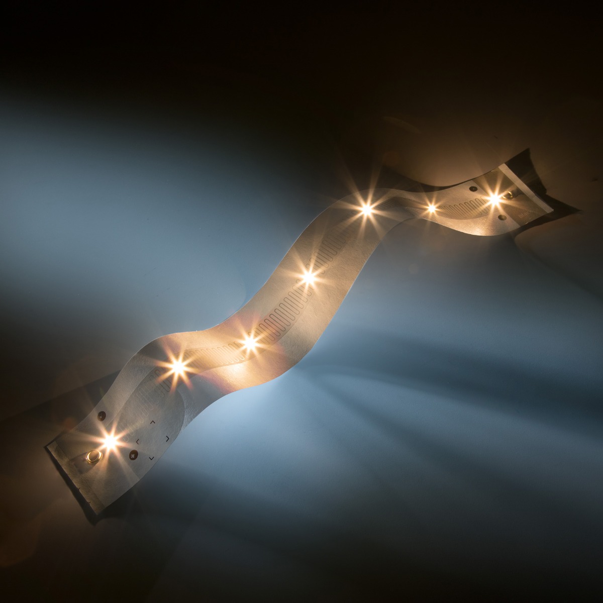 PaperFlex-1-1080 Modulo LED Osram ONE ROW 5x35cm & 7 LED bianco caldo 2700K 24V 2900lm/mq 24V 35cm di larghezza 