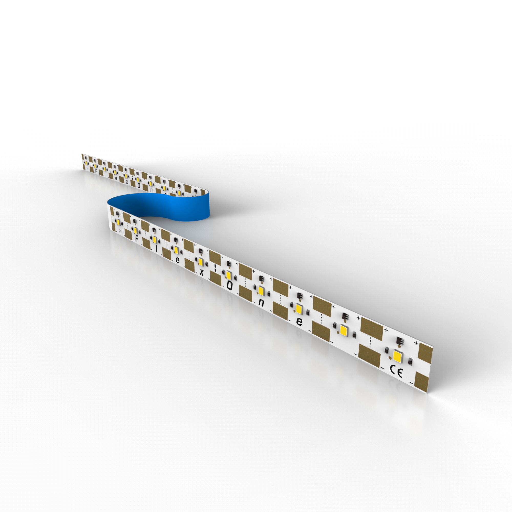 FlexOne3080 Samsung LED Strip bianco caldo 2700K 11825lm 12V 50 LEDs/m 5m reel (2365lm/m 30W/m)