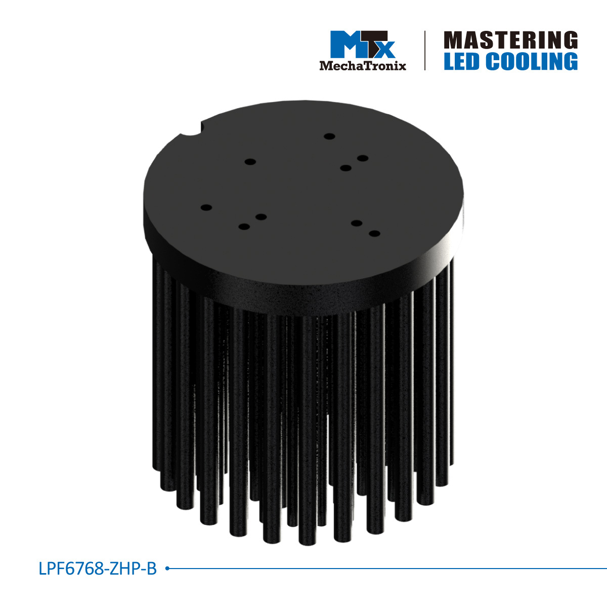 MechaTronix Heat Sink LPF6768-ZHP-B for LED <4600lm