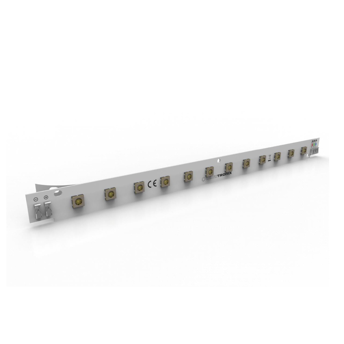 Viola Modulo LED lineare Nichia UVC UVB configurabile 12 x LED Nichia 280-308nm 744-2400mW
