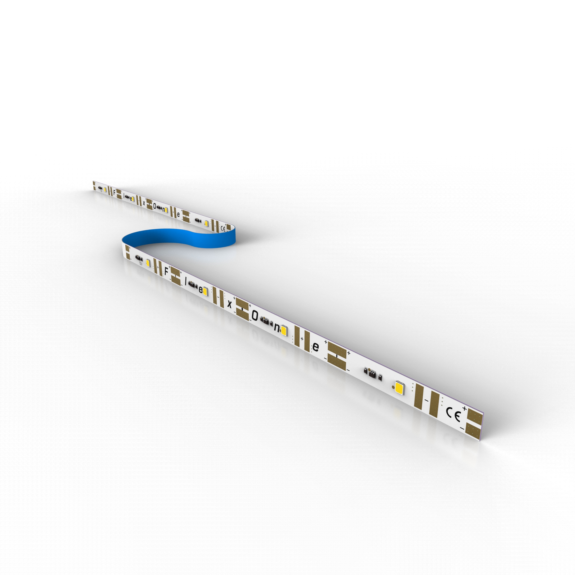 FlexOne2080 Samsung LED Strip bianco puro 4000K 6640lm 12V 20 LEDs/m 5m bobina (1328lm/m 16.8W/m)