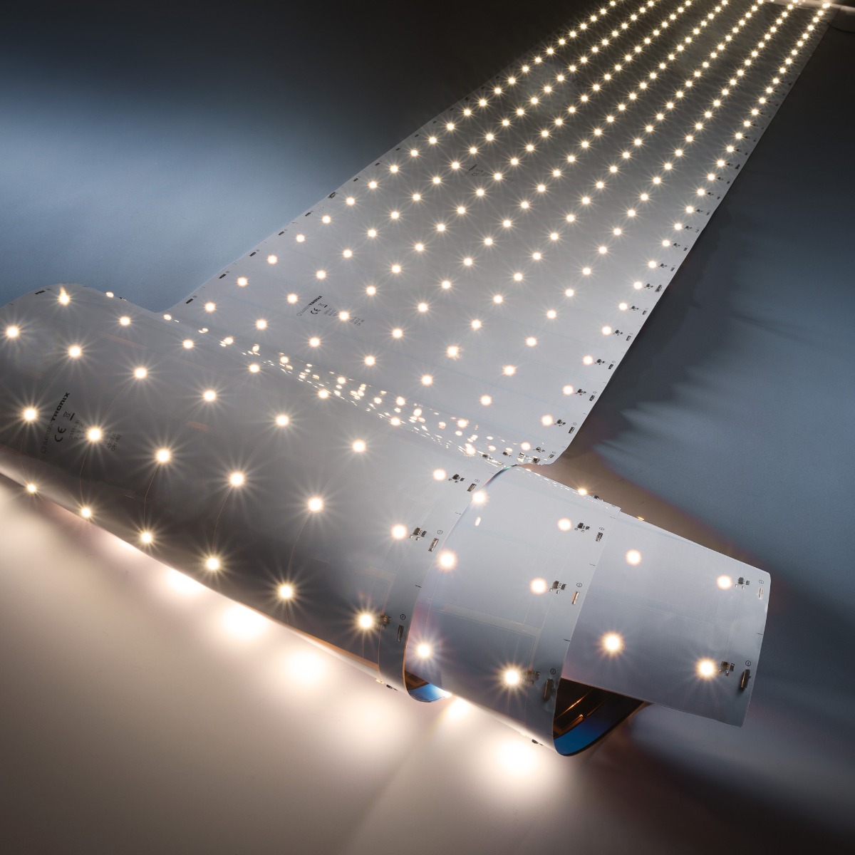 LumiFlex-20-4080 Striscia LED Seoul bianco caldo 4000K 32400lm 175 LED/m Bobina da 5,6 m larga 28 cm 24V (5785lm/m 39W/m) 