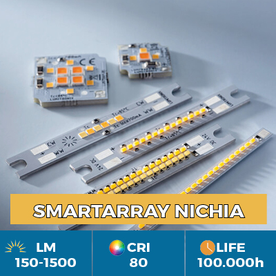 Moduli LED professionali SmartArray LED Nichia, per l'illuminazione di corpi illuminanti